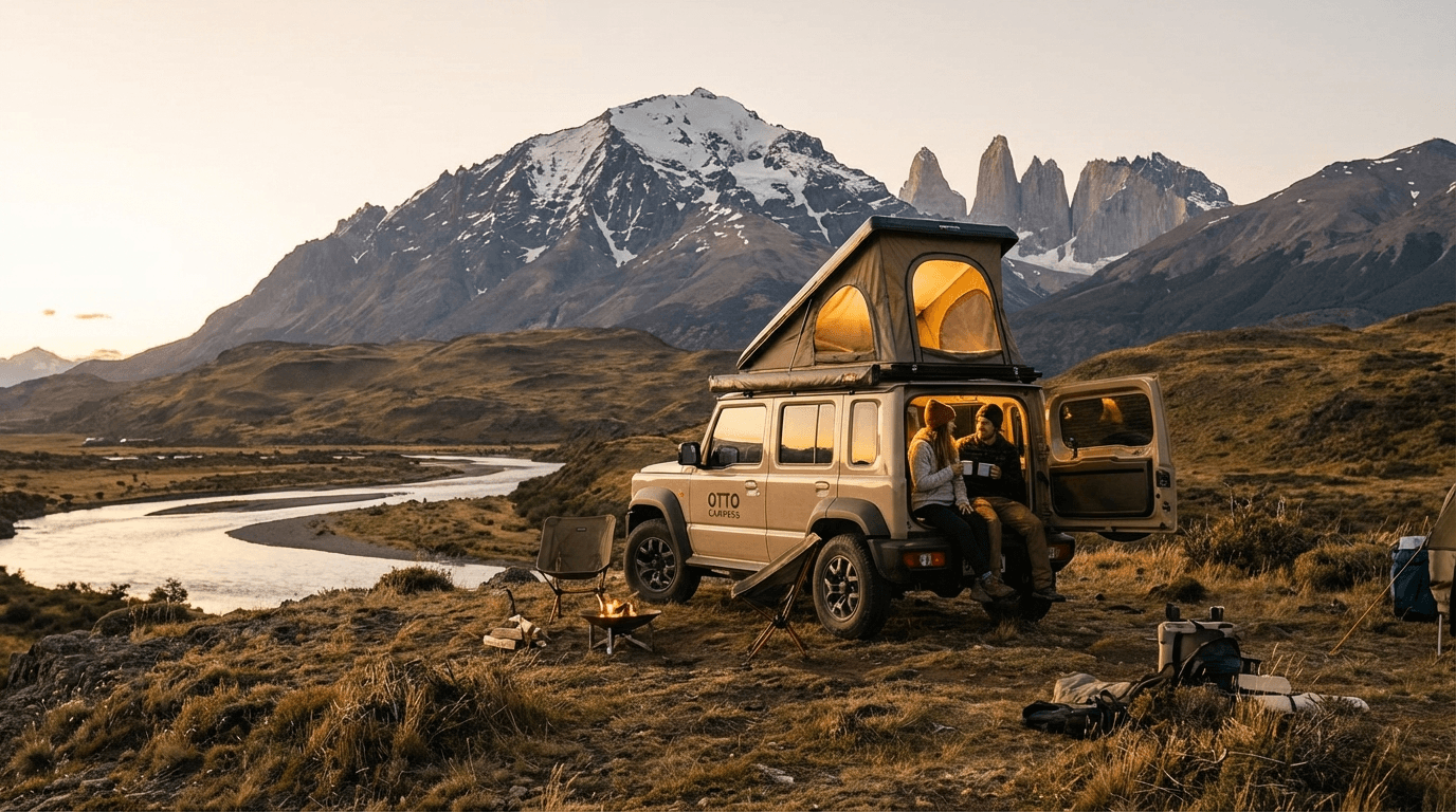 Patagonia landscape in shoulder season before trip wrap-up
