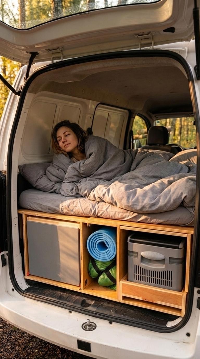 Otto Escape camper, side angle
