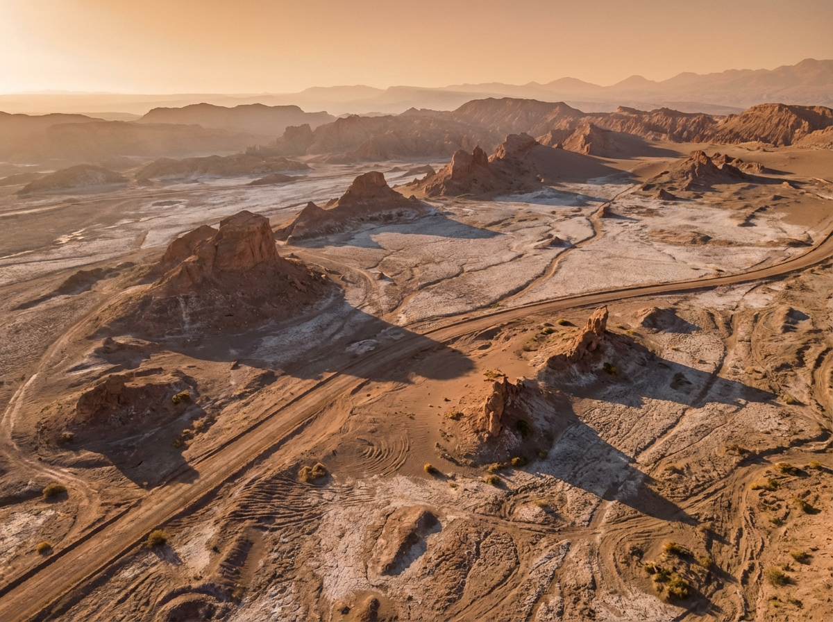 Atacama desert landscape
